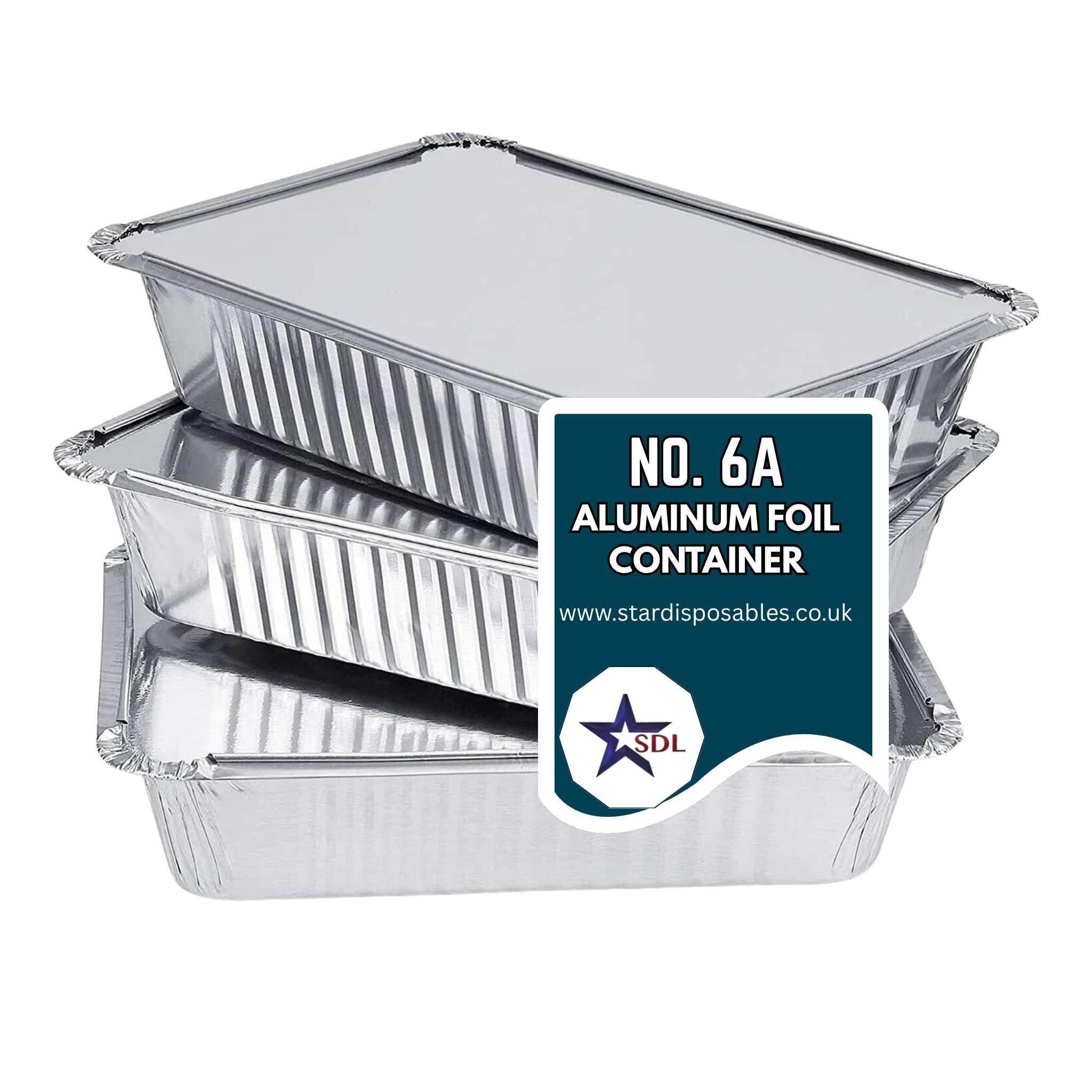 NO 6A ALUMINUM FOIL CONTAINER